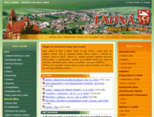 Tablet Screenshot of obecladna.cz